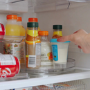 Organizador Giratório Dry Coza 29x3,2cm Cor Cristal - Organização de Geladeira
