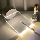 Luminária 3D de Escrever tipo Lousa Acrílico + Caneta
