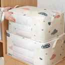 [75L] Caixa Saco Organizador Cobertor Casaco Guarda Roupa Ecológico Anti-Poeira Umidade Insetos Multiuso. OG-121-BC