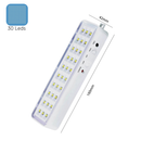 Luminária de Emergência LED Recarregável Bivolt 30 ou 60 LEDs Luz Branca Fria – Novo Lar