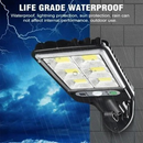 Refletor Solar LED 21W para Rua com Controle Remoto e Detecção Automática de Movimento
