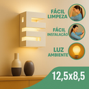 Kit Com Iluminarias Arandela Decorativa Interno Externo Spot Parede a Prova D água A+