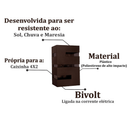 Kit Com Iluminarias Arandela Decorativa Interno Externo Spot Parede a Prova D água A+