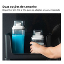 Dispenser Mantimentos, Cerais Detergente/Produtos Limpeza 1,5L (19,5cm) / 2,3L (23cm) / Kit Linha Flow