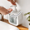Dispenser Porta Sabonete Líquido 300ml Pump para Banheiro, Lavabo e Cozinha – Novo Lar