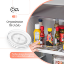 Organizador Giratório Dry Coza 29x3,2cm Cor Cristal - Organização de Geladeira