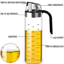 Dispenser Recipiente Garrafa de Vidro Luxo De Azeite Vinagre Pimenta Óleo Molho - Envio Imediato