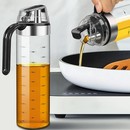 Dispenser Recipiente Garrafa de Vidro Luxo De Azeite Vinagre Pimenta Óleo Molho - Envio Imediato