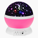 Luminária Projetor de Estrelas Galaxy Star Master LED Abajur Infantil USB – Luz Noturna para Quarto – Novo Lar