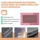 Tapete de Banheiro Super Absorvente Antiderrapante de Secagem Rápida – Novo Lar