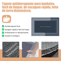 Tapete de Banheiro Super Absorvente Antiderrapante de Secagem Rápida – Novo Lar